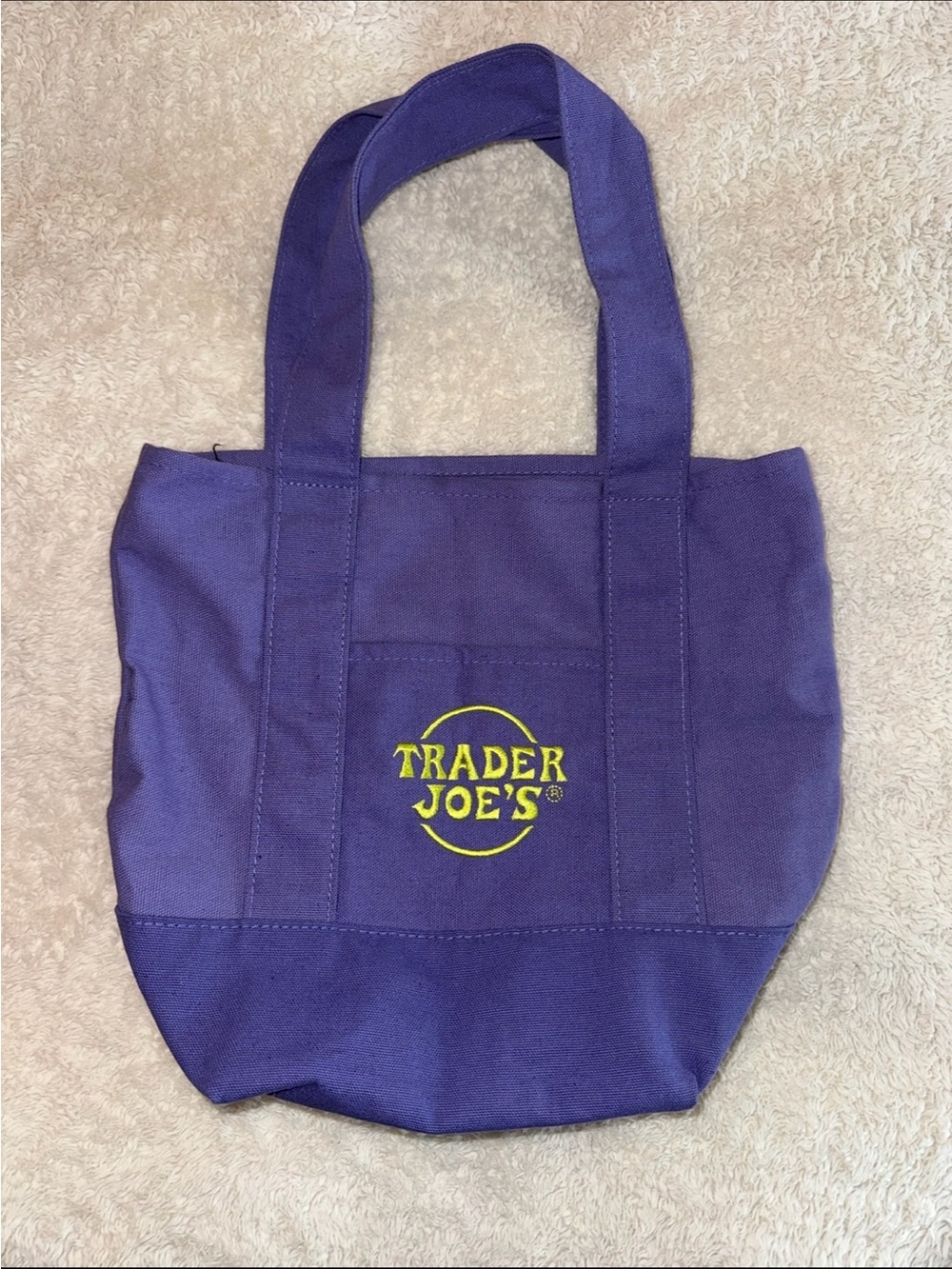 Trader Joe’s Mini Canvas Tote Bag